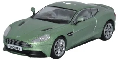 Aston Martin Vanquish Coupe Car - Appletree Green  - 1:43 - Oxford Amv001 • £27.95