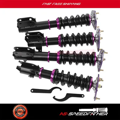 4x Coilovers Struts Shocks Suspension Adj Height For 2002-2007 Impreza WRX GDA • $205.19