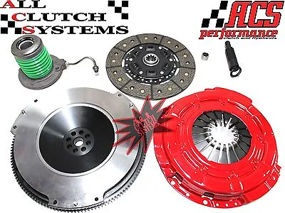 Acs Stage 2 Clutch Kit+slave Cyl+race Flywheel 2005-2010 Ford Mustang 4.0l V6.   • $796.62