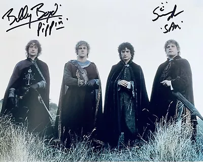 Sean Astin & Billy Boyd HAND SIGNED 10x8 Lord Of The Rings Photograph IN PERSON • £84.99