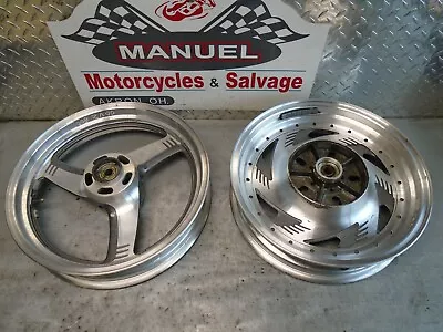 2000 Suzuki Vz800 Marauder FRONT & REAR WHEELS SET  54111-48E01-12R • $174.95