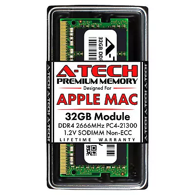 32GB DDR4 2666 2667 Mac Memory RAM For APPLE IMac Late 2020 MXWV2LL/A A2115 5K • $149.99