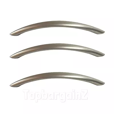 £3.99 • Buy Cabinet Handles Kitchen Cupboard Door Drawer Polished Chrome Boss Bar Bow Handle