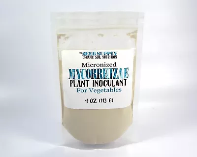 4 Oz Mycorrhizae For Vegetables - Micronized Endo Fungi Plant Inoculum  • $24.99