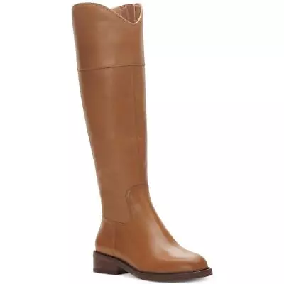 Vince Camuto Womens Alfella Leather Tall Zip Up Knee-High Boots Shoes BHFO 7168 • $55.99