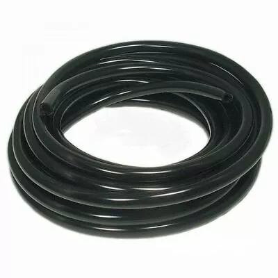$11.75 • Buy Black PVC Fuel Line 1/4  ID X 3/8  OD X 8' Roll, Oil Resistant