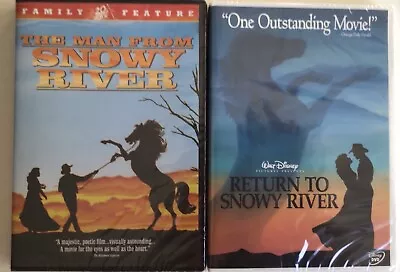 The Man From Snowy River / Return To Snowy River DVD Brand New Collection 2 DVD • $24.89