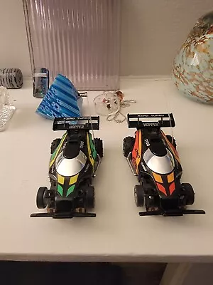 Tyco Racin' Hoppers Off-Road Racing Aero Hopper #27  & Aero Hopper #49 Slot Cars • $100