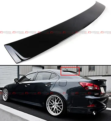 For 2006-13 2nd Gen Lexus 2is Is250 Is350 Rear Roof Window Spoiler Paint Black  • $44.99