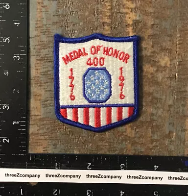 Vtg Medal Of Honor 400 Daytona American Bicentennial Racing Patch • $9.60