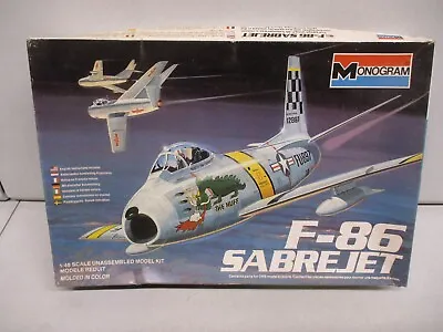 1983 Monogram F-86 Sabre Jet 1/48 • $24.99