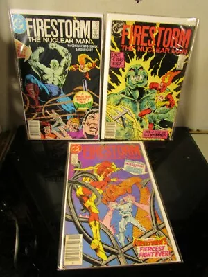 The Fury Of Firestorm The Nuclear Man #51 -53 DC Comics LOT BAGGED BOARDED~ • $25.95