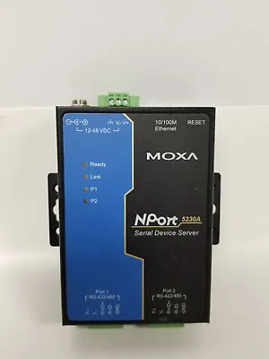 Moxa NPort 5230A Device Server 2-Port RS-422/485 • $29.99