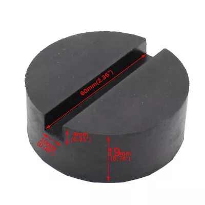 1X Trolley Jack Pad Pinch Weld Floor Jacking Lifting Puck Classic Adapter Rubber • $8.45