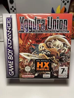 New Sealed Nintendo Game Boy Advance Yggdra Union We'll Never Fight Alone GBA • £89.95