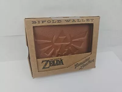 The Legend Of Zelda Bifold Men's Genuine Leather Wallet Wingcrest Distressed #98 • $19.99