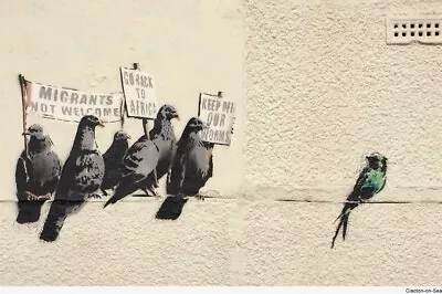 Banksy - Graffiti A3 Poster Print Wall Art Decor 02 • £6.99