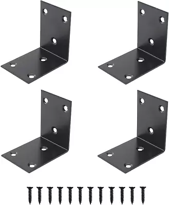 Heavy Duty Stainless Steel Corner Bracket L Shaped Shelf Bracket 90 Degree Corn • $20.49