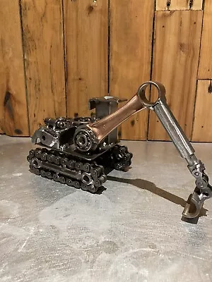 £44 • Buy JCB Excavator Scrap Art Metal Model,steel Sculpture