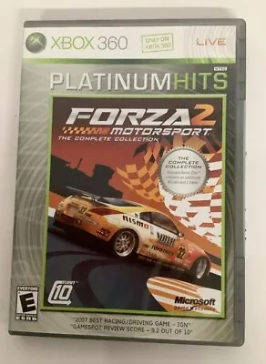 Forza MotorSport 2 Platinum Hits Microsoft Xbox 360 Video Game NO BONUS DISC • $12.30