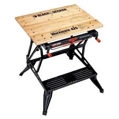 Workbench 30 In Folding And Vise Portable Workmate 425 Garage Storage • $107.96