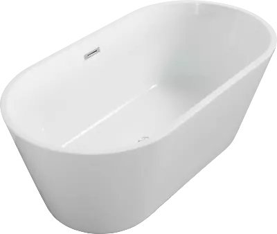 59 Inch Contemporary Freestanding Bathtub Acrylic Alcove Soaking SPA Tub • $844.99