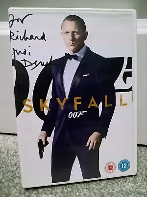 James Bond 007 Signed Judi Dench Skyfall DVD. Dedicated To Richard. • £10