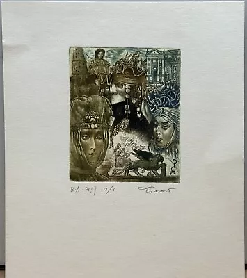 David Bekker 1940-2022 Ukraine Bookcase Margot Schmitz Signed-medusa Portrait • $9.74