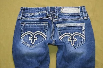 $38.63 • Buy Rock Revival Jeans Capri Alanis Women’s Size 26 Blue Jeans