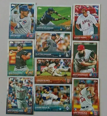 2015 Topps Series Two Cards #512 To #701 Complete Your Set • $1.19