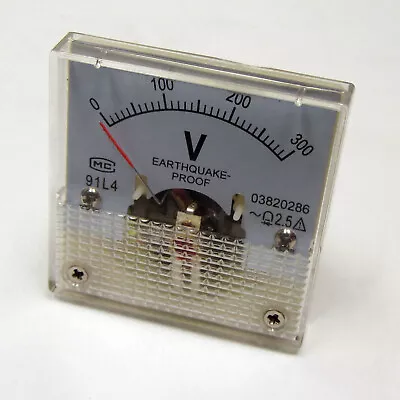 Analog Panel Volt Voltage Meter Voltmeter Gauge AC 0-300V For Generator • $8.96