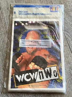 £34.41 • Buy 1999 WCW NWO Wrestling Goldberg Party Express Treat Sacks Bags 48 Total New