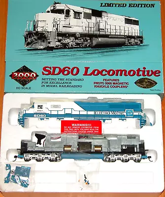 $119.99 • Buy Ho Life Like Proto 2000 23486 Sd60 Locomotive Emd 1 Electromotive Demonstrator
