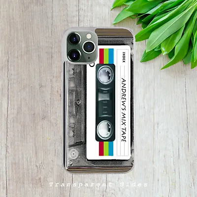 Personalised Vintage Cassette Phone Case Cover Shell For Iphone Samsung Huawei • £7.49