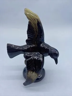 Vintage Enesco Ceramic Seagul Bird In Flight Figurine Glazed Glossy Finish • $21.50