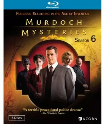 Murdoch Mysteries: Season 6 [Blu-ray] DVD Widescreen NTSC Blu-ray Multi • $11.49