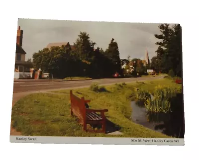 Hanley Swan Vintage Colour Women's Institute Postcard. Worcestershire • £2.99