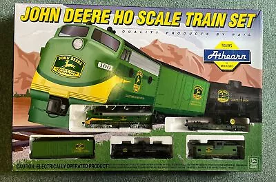John Deere HO Scale Train Set 1st Edition Athearn 1997 Factory SEALED NIB • $175