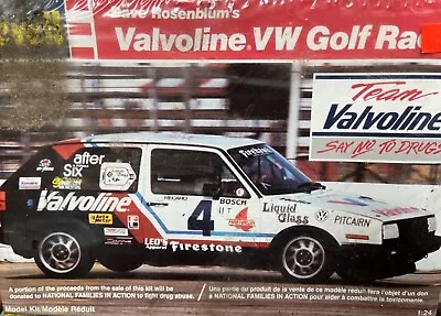 Revell Dave Rosenblum Valvoline Volkswagen Golf Rally Racer Vintage 1/25 KIT Fs • $39.88