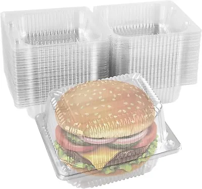 60 Pieces Single Individual Cake Portion Food Boxes 5 Inch Dessert Containers  • £9.99