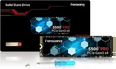 $45.99 • Buy Fanxiang 2TB 1TB 512GB 256GB M.2 3.0 PCIe SSD 3500MB/S Solid State Drives PC/MAC