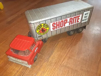 Vintage 1950's MARX Shop-Rite #386 Tractor Trailer Truck Toy • $75