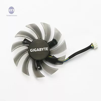 75mm 4pin VGA Video Card Fan For GTX770 670 580 HD5870 6850 T128010SU 0.35A 40mm • $8.99