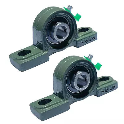 UCP202-10 Pillow Block Bearing (2 Pack) 5/8 Inch Bore 2 Bolt Flange Mounted S • $22.84