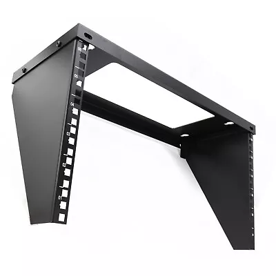 Wall Mounted Bracket 6U Rack 19 Inch For Vertical Home/Office/Studio Wall Fixing • £31.23