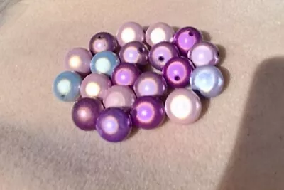 Purple And Pink Miracle Beads 16mm *SECONDS* • £1.85