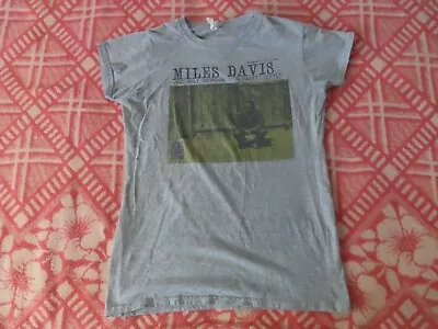 Miles Davis And Milt Jackson Quintet/Sextet Tshirt Ladies  Large • £38.01