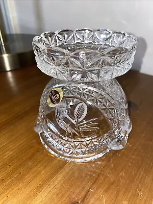 Vintage Hofbauer Byrds Crystal Hurricane Base • $18.95