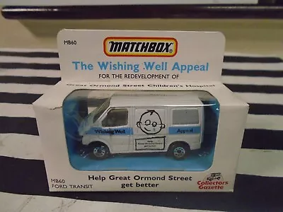 Matchbox Ford Transit Mk3 Ormond Street Mb60 Mint Factory Sealed Rare Model New! • £7.99