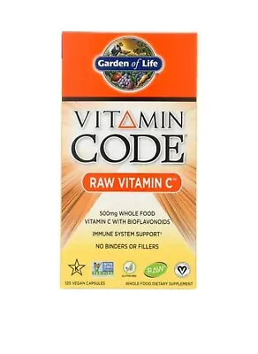 Garden Of Life Vitamin Code Raw Vitamin C Exp 12/25 • $28.99